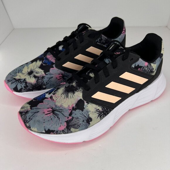 adidas Shoes - Adidas Womens Multicolor Floral Lace Up Low Top Athletic Size 10 Running Shoes